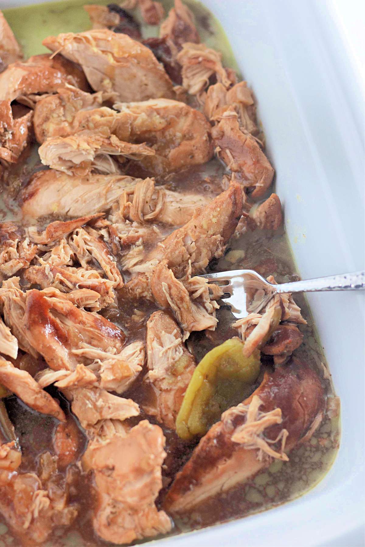 Slow Cooker Mississippi Chicken