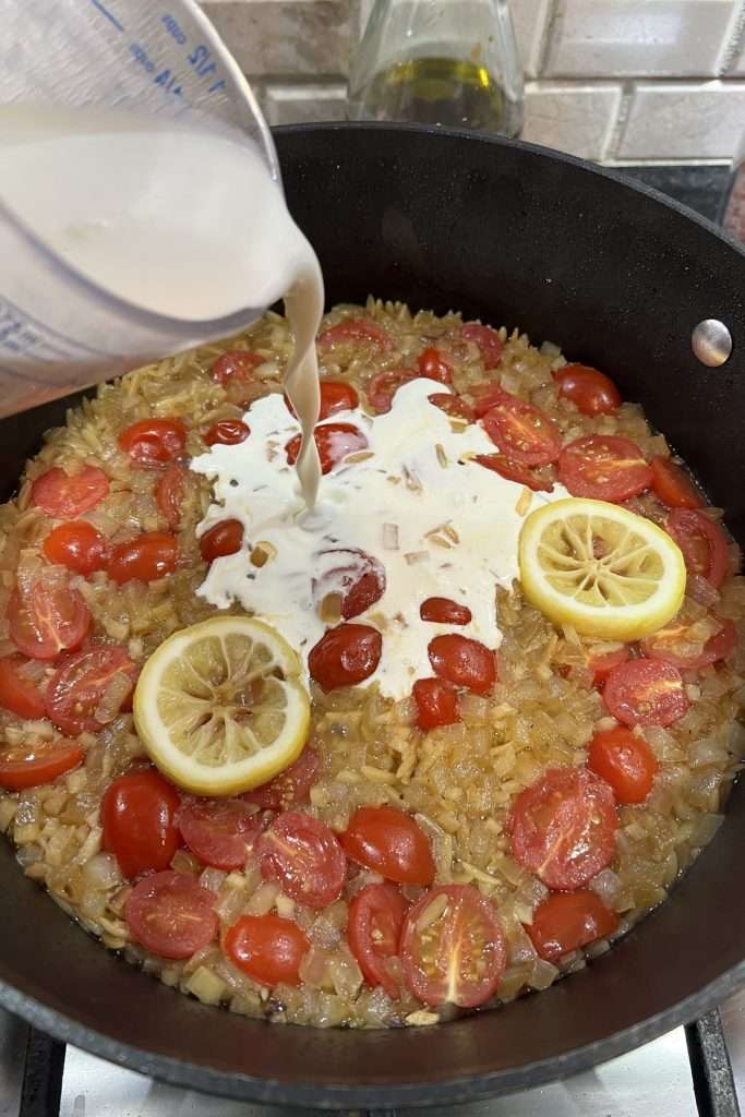 Add heavy cream