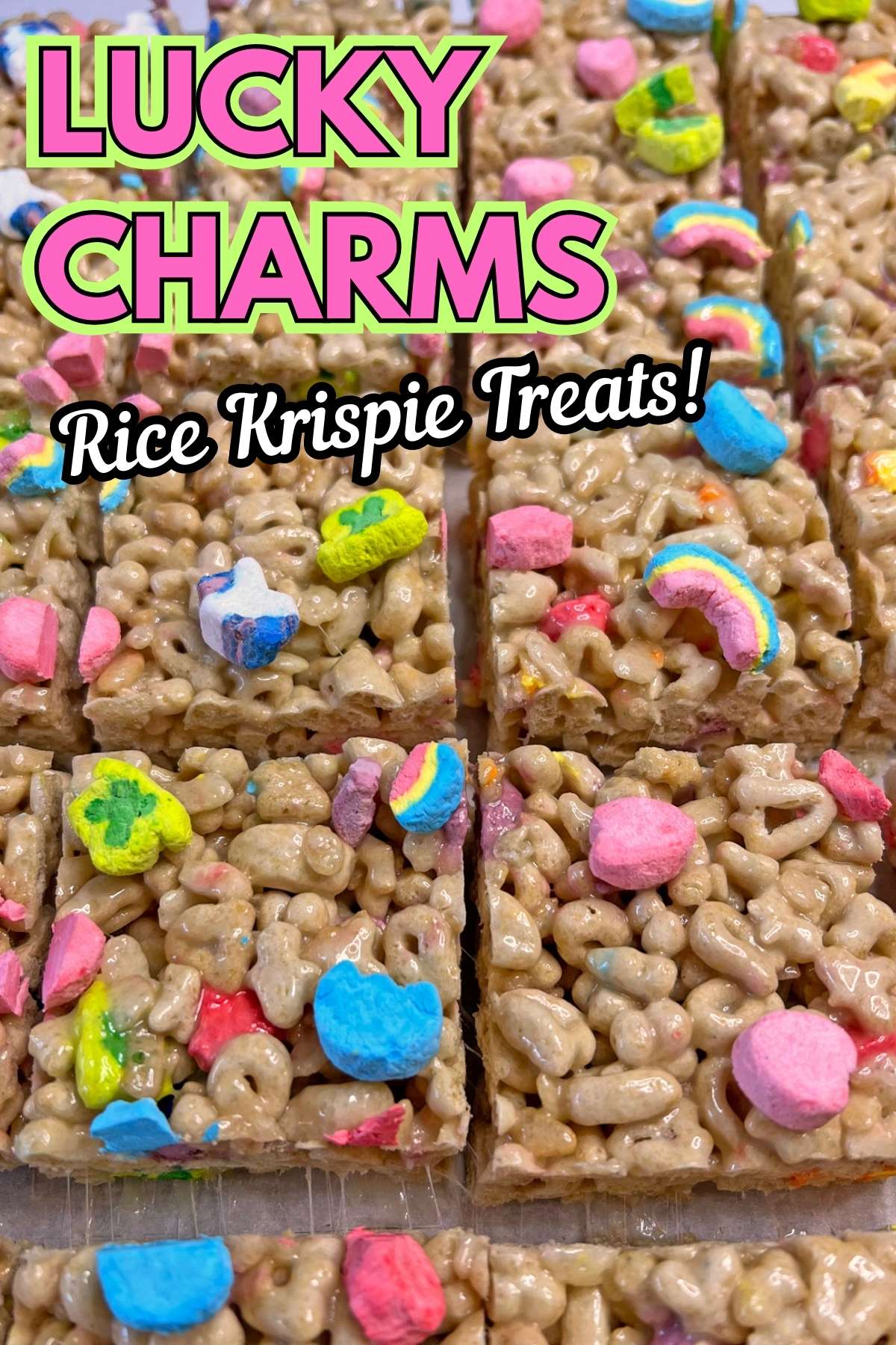 Lucky Charms Krispie Treats
