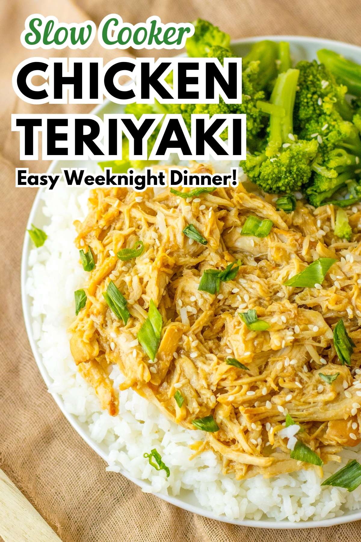 Slow Cooker Chicken Teriyaki
