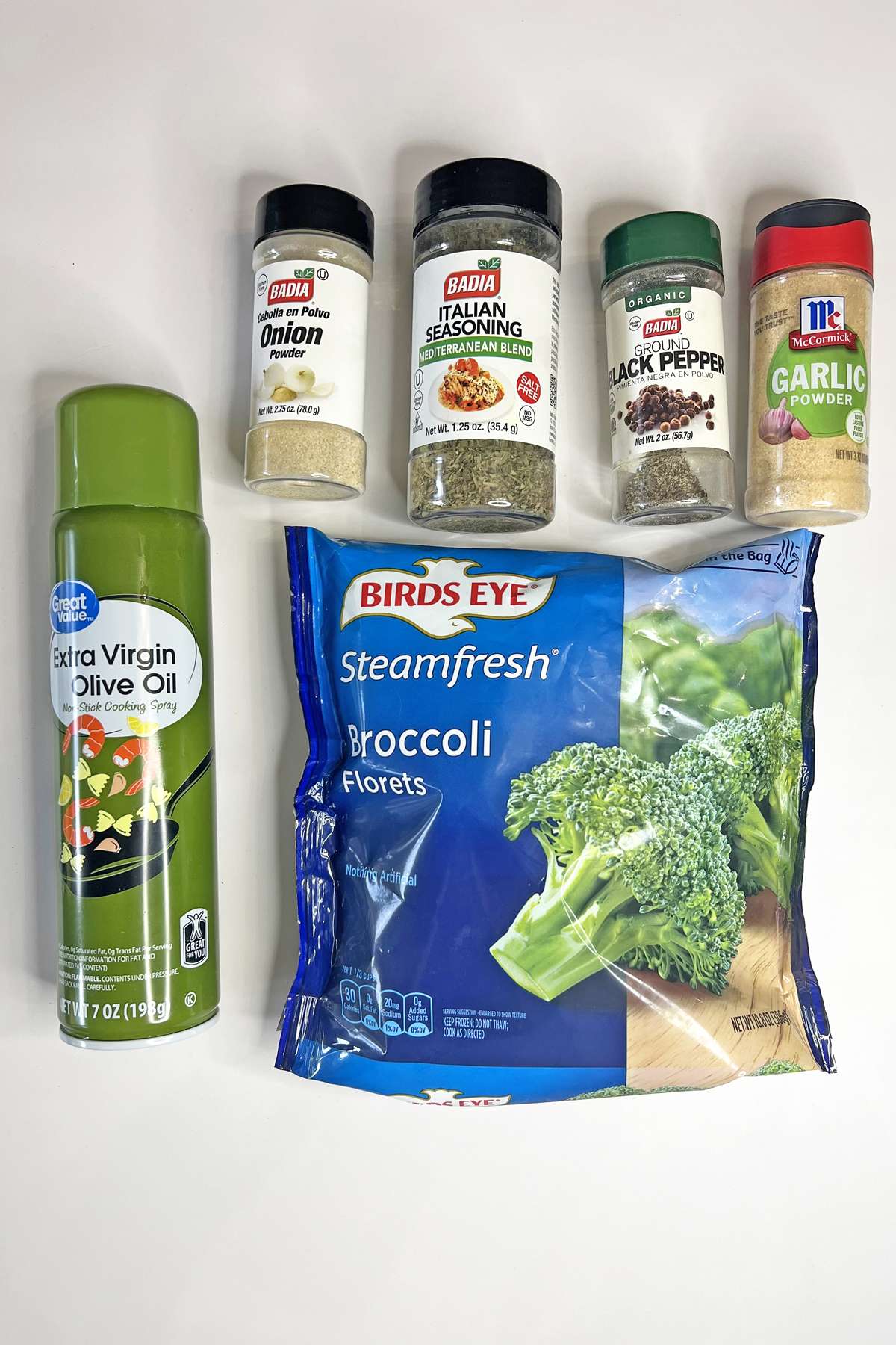 Air Fryer Frozen Broccoli Ingredients