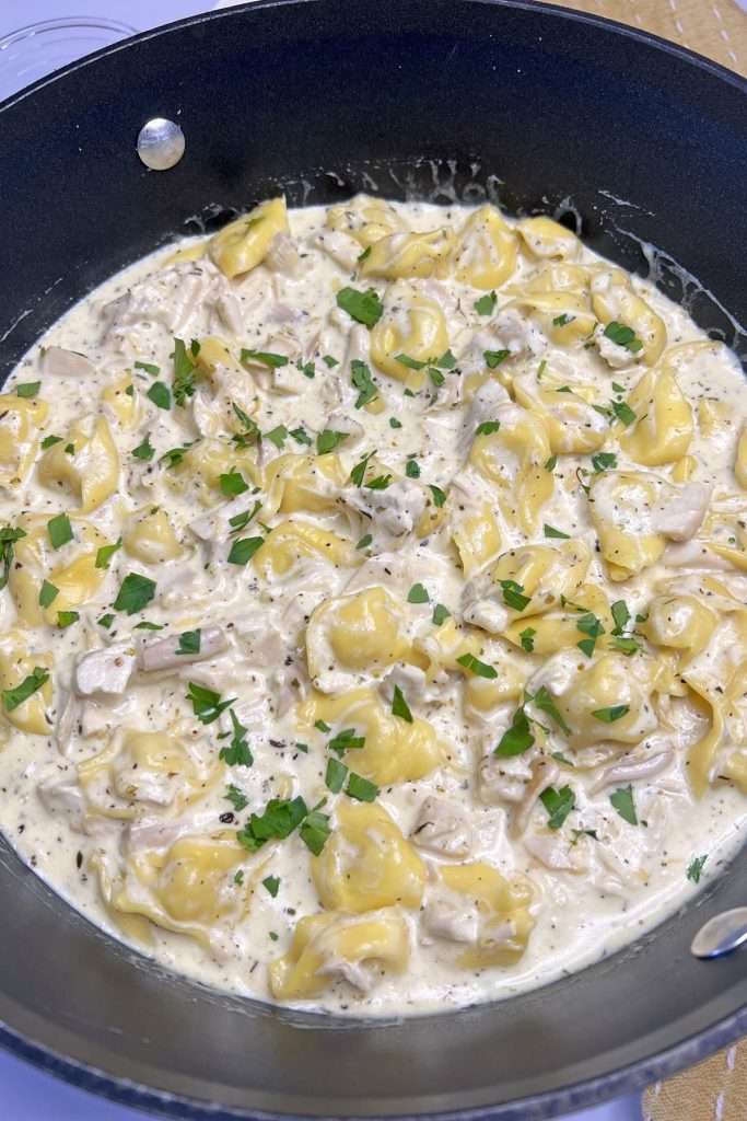 Top with parsley and extra grated parmesan cheese.