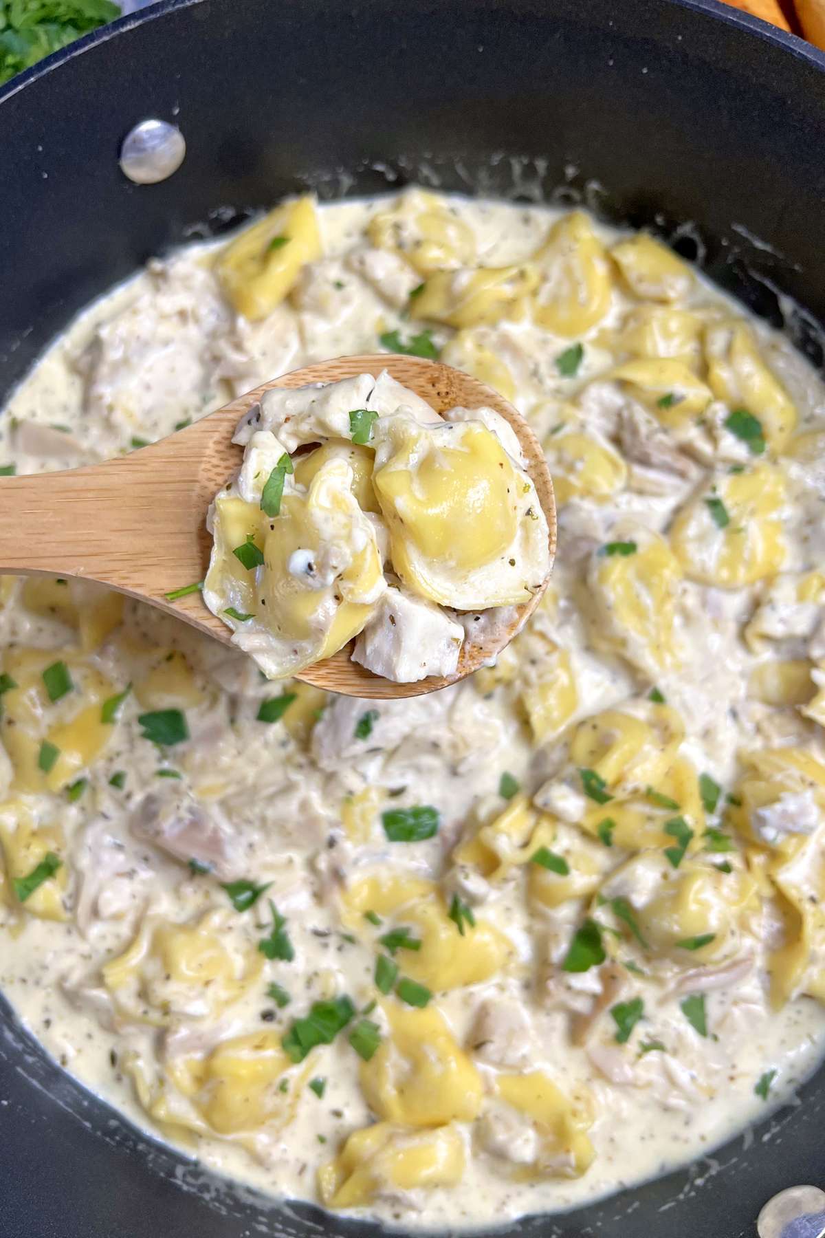 Alfredo Tortellini Chicken