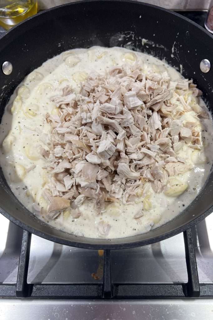 Add in rotisserie chicken
