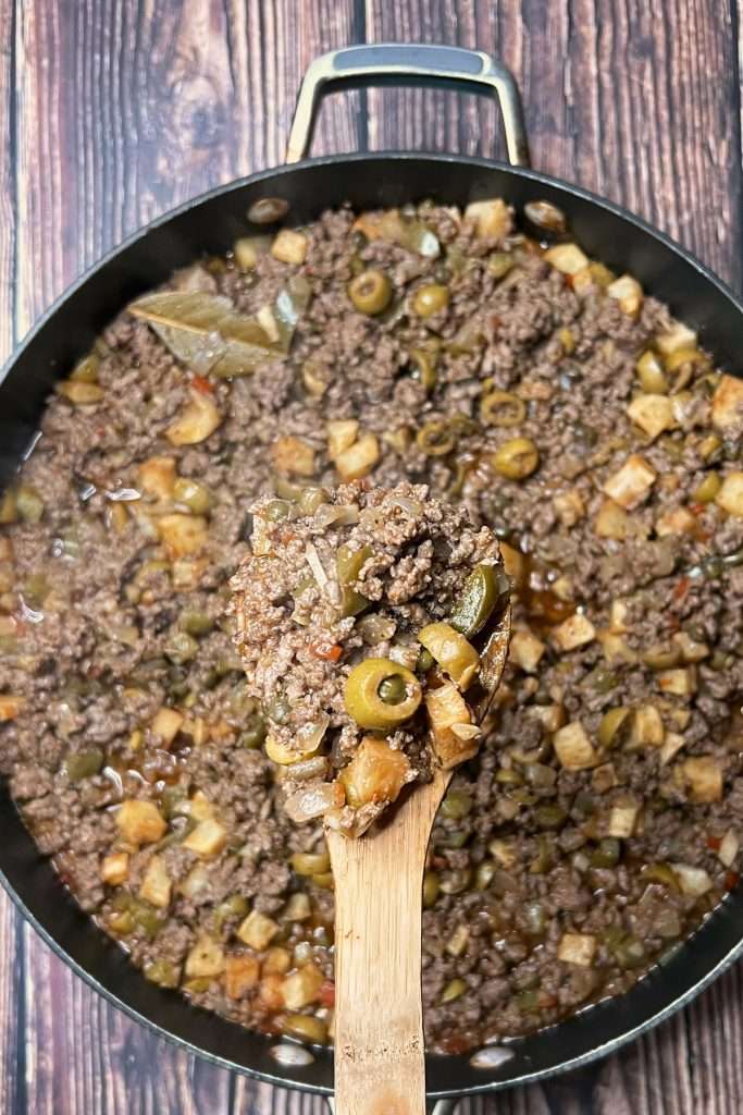 Authentic Cuban Picadillo