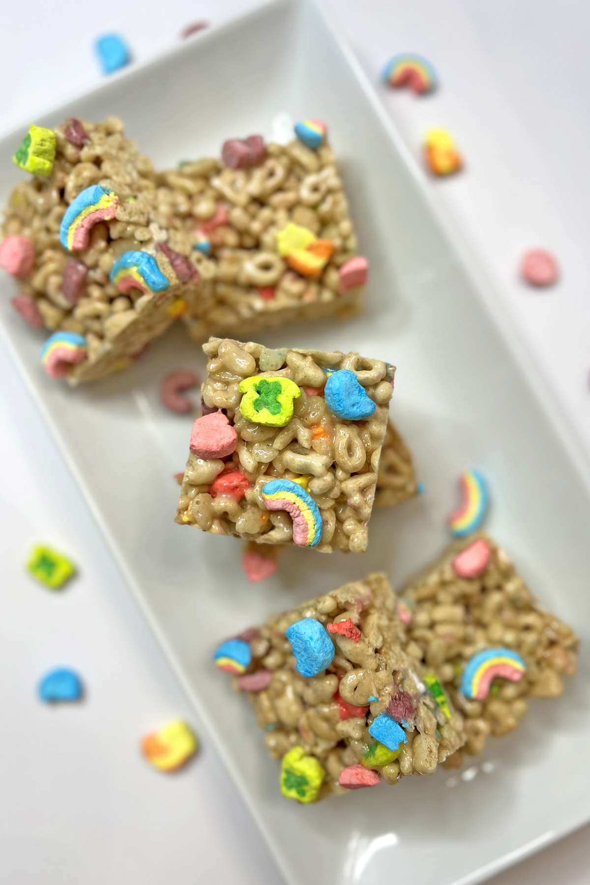 Lucky Charms Krispie Treats