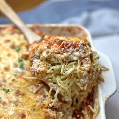 Million Dollar Spaghetti Casserole