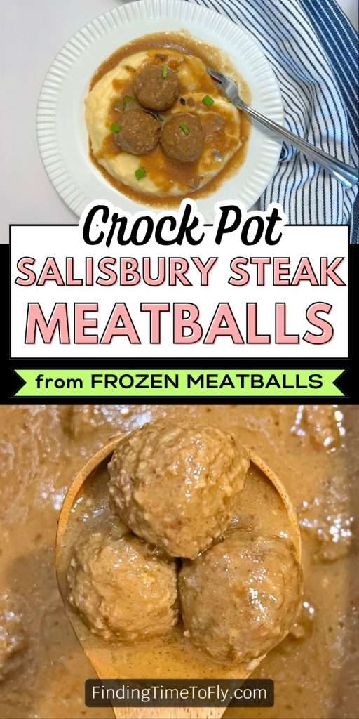 Slow Cooker Salisbury Steak Meatballs