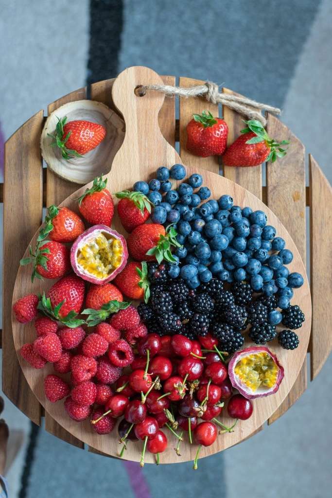 Red White and Blue Charcuterie Tray