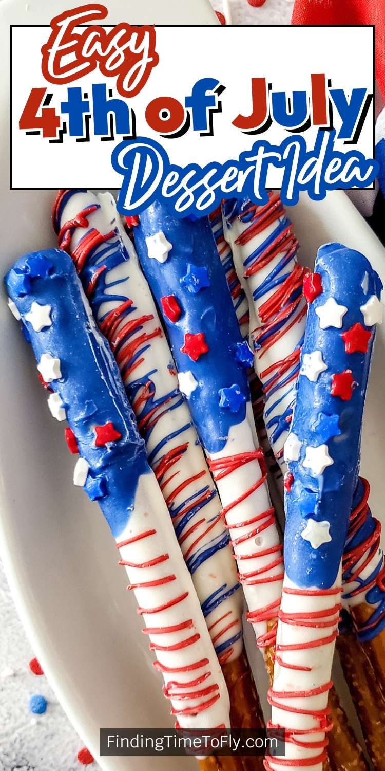 Chocolate Dipped Pretzel Rods