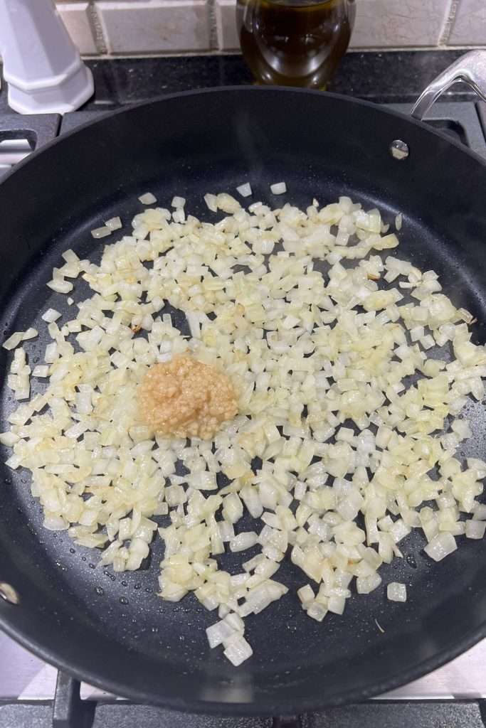 Add garlic and cook 1-2 minutes