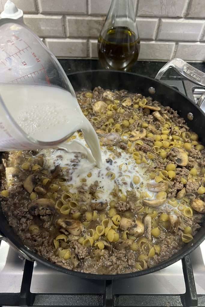 Add milk
