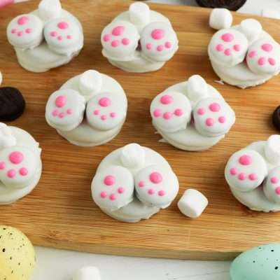 Easter Bunny Butt Cookies