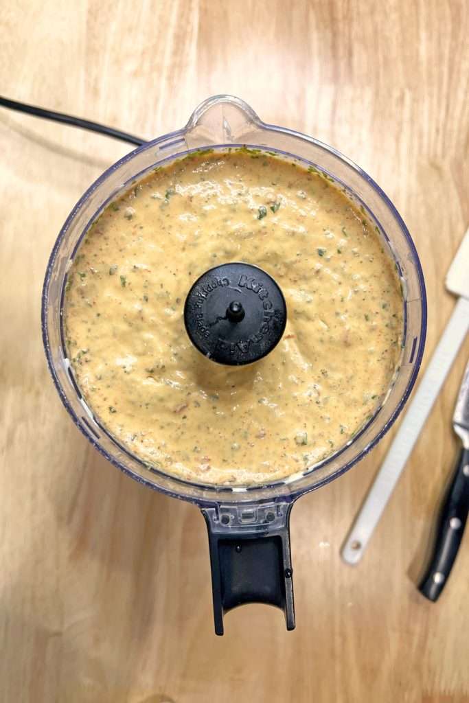 Blend again until smooth and creamy.