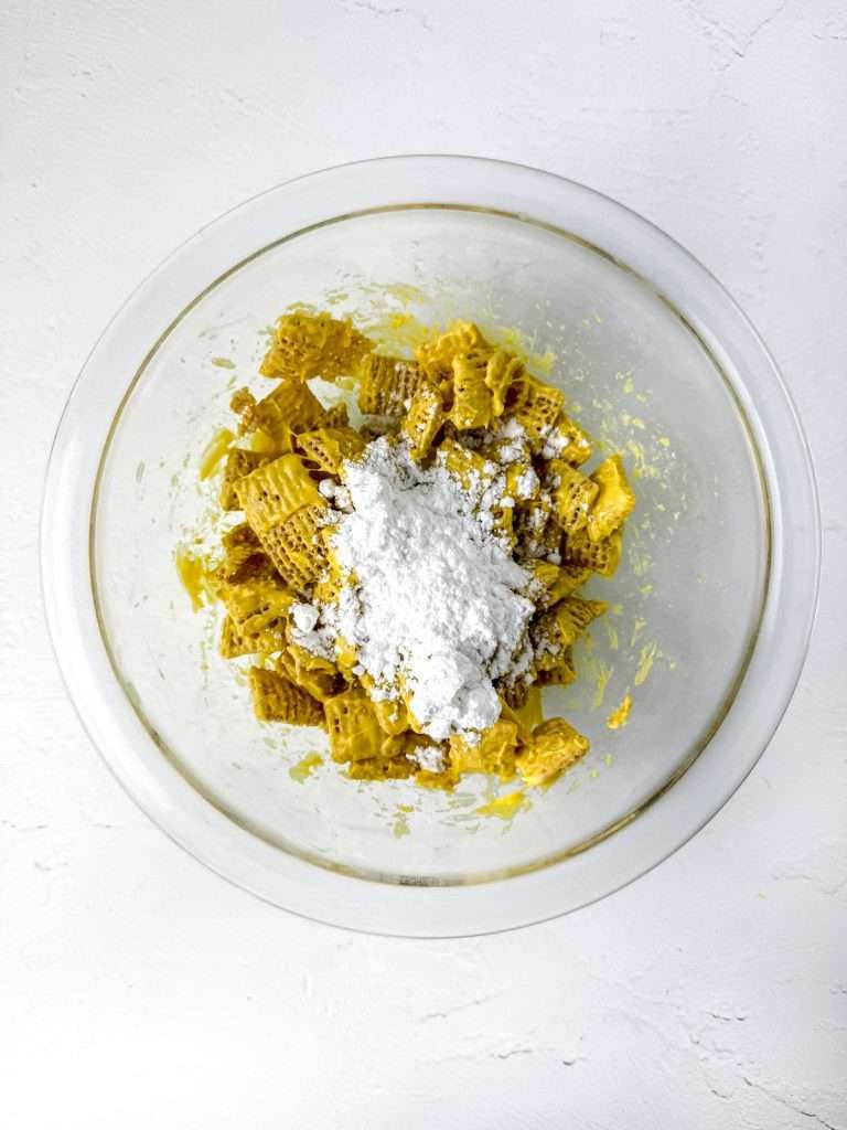 Add powdered sugar