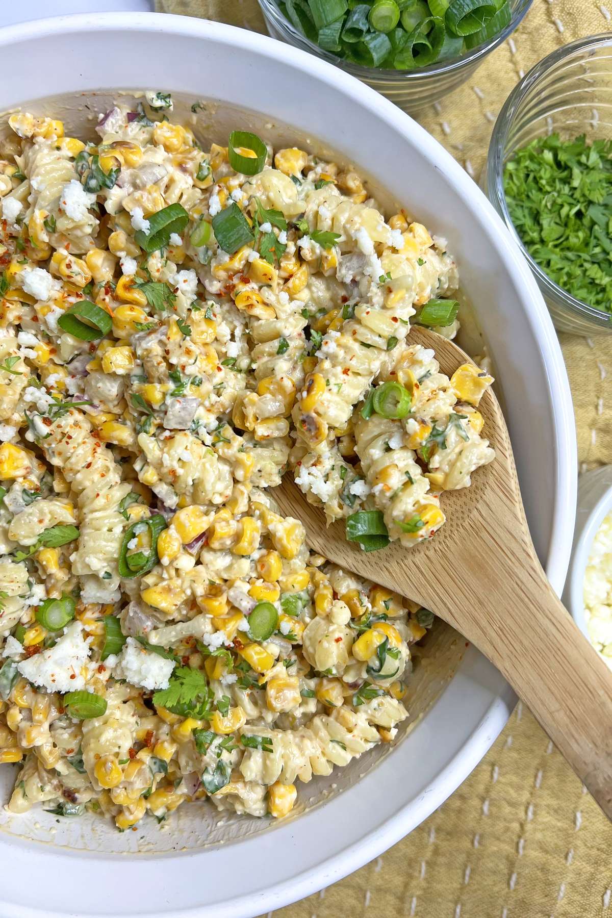 Mexican Street Corn Pasta Salad