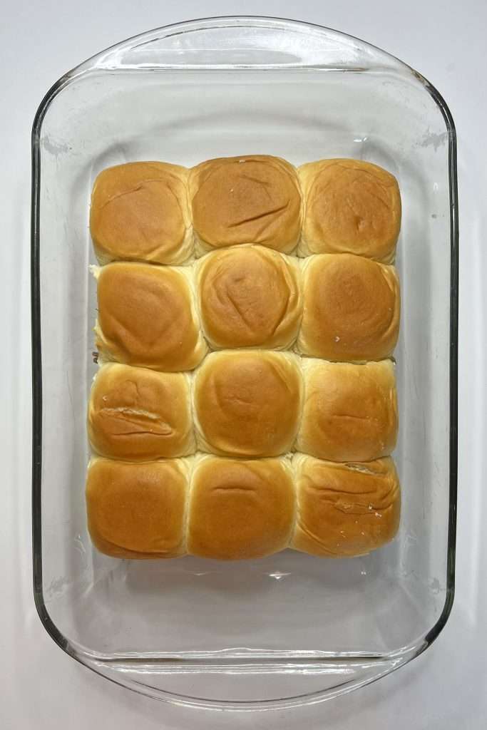 Replace the top layer of buns