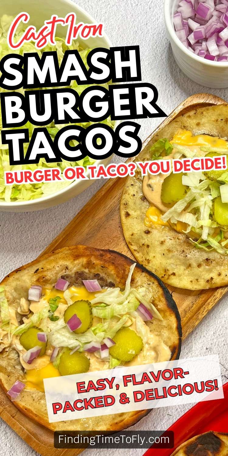 Smashed Burger Tacos