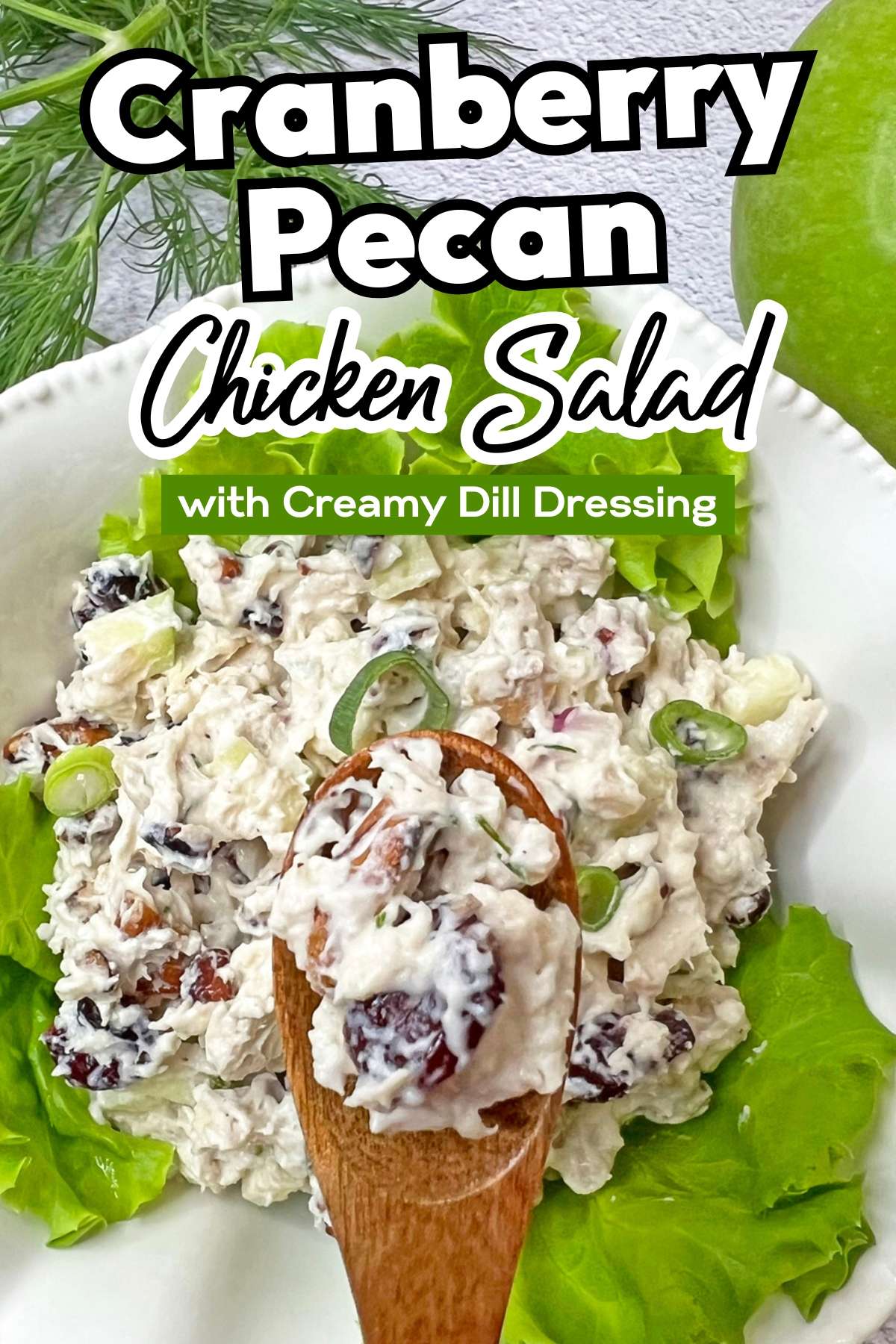 Cranberry Pecan Chicken Salad