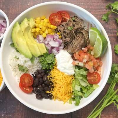 Beef Burrito Bowls