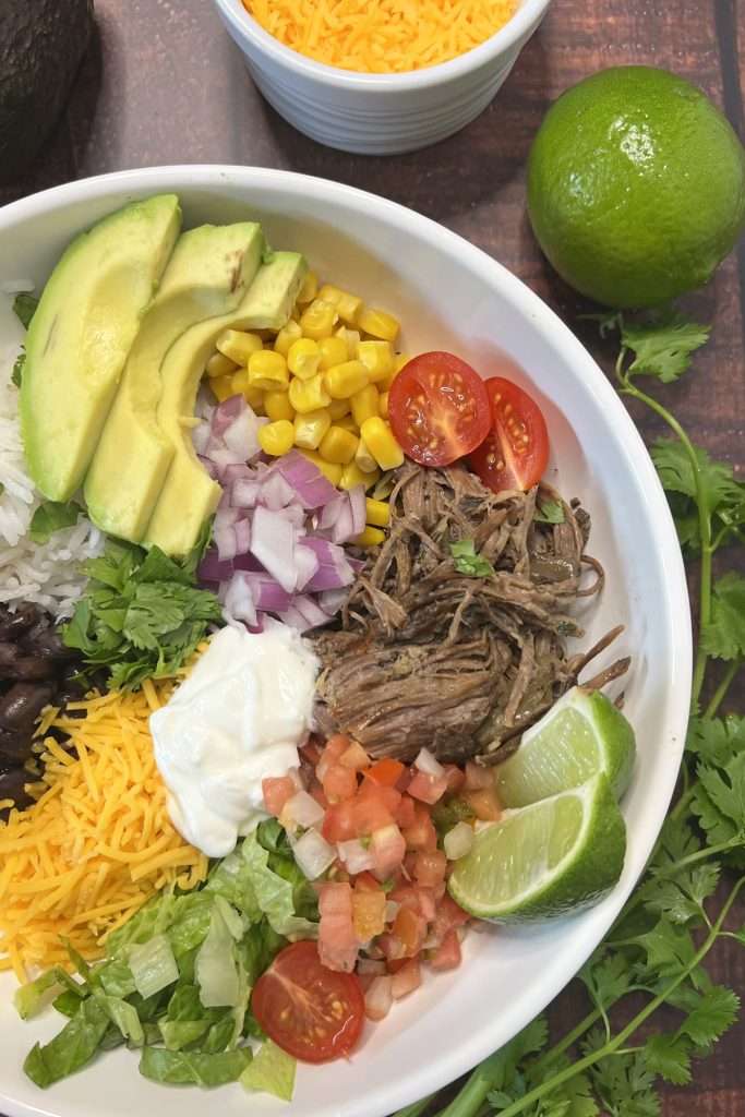 Beef Burrito Bowls