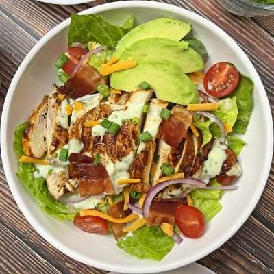 Chicken Bacon Ranch Salad