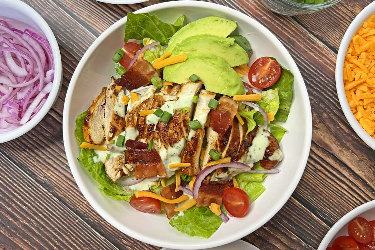 Chicken Bacon Ranch Salad