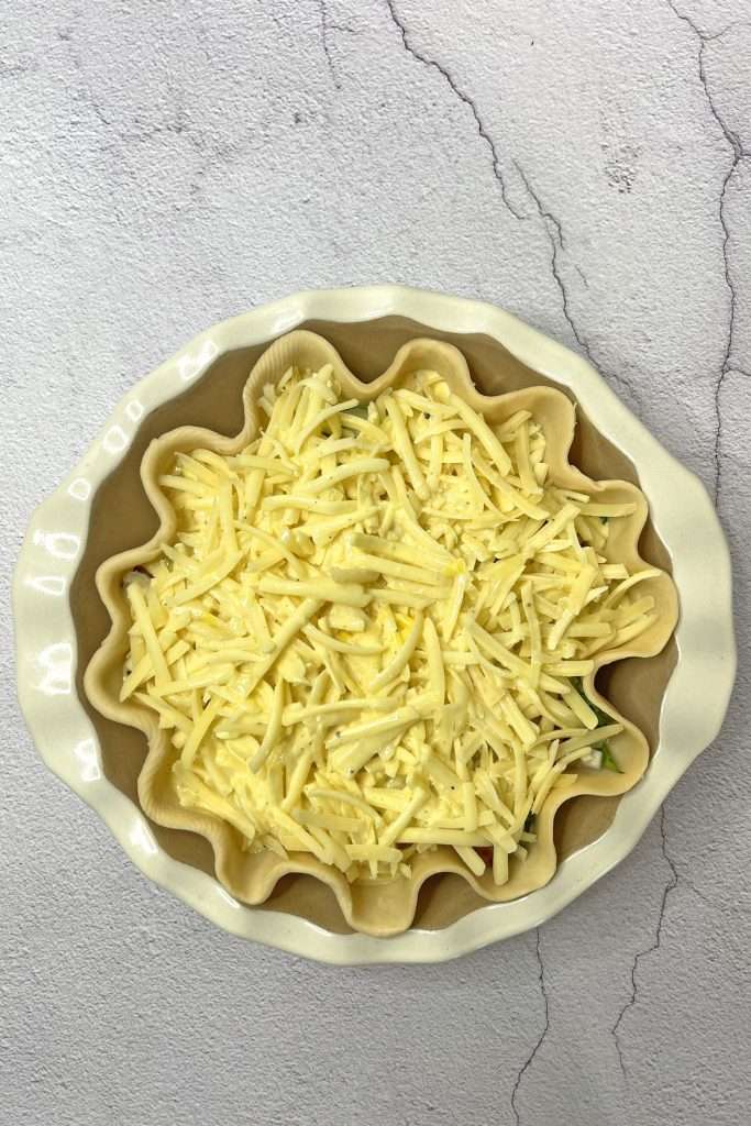 Pour into crust