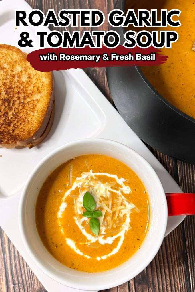 Roasted Garlic Tomato Soup