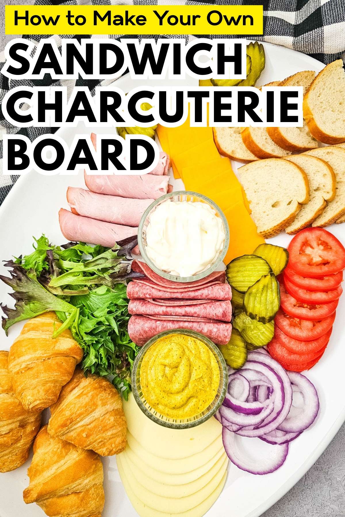 Sandwich Charcuterie Board
