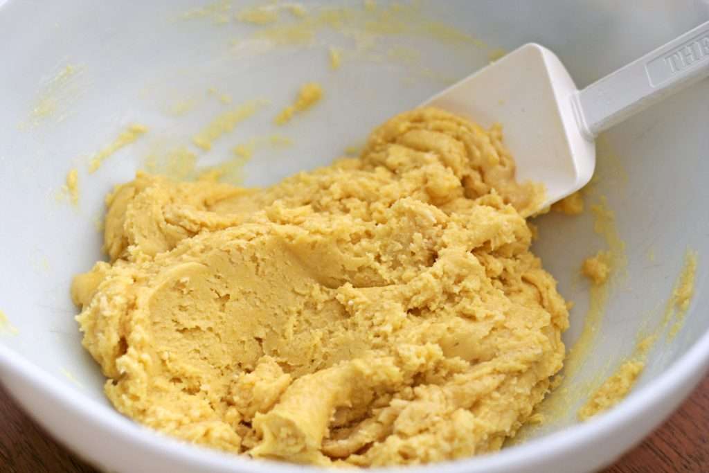 Mix to form a thick batter.