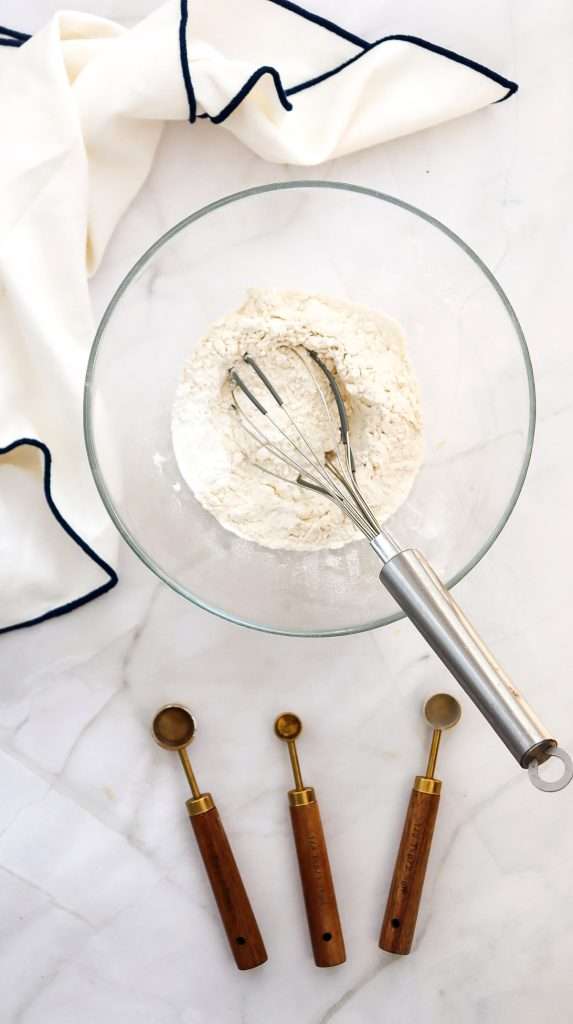 Combine dry ingredients