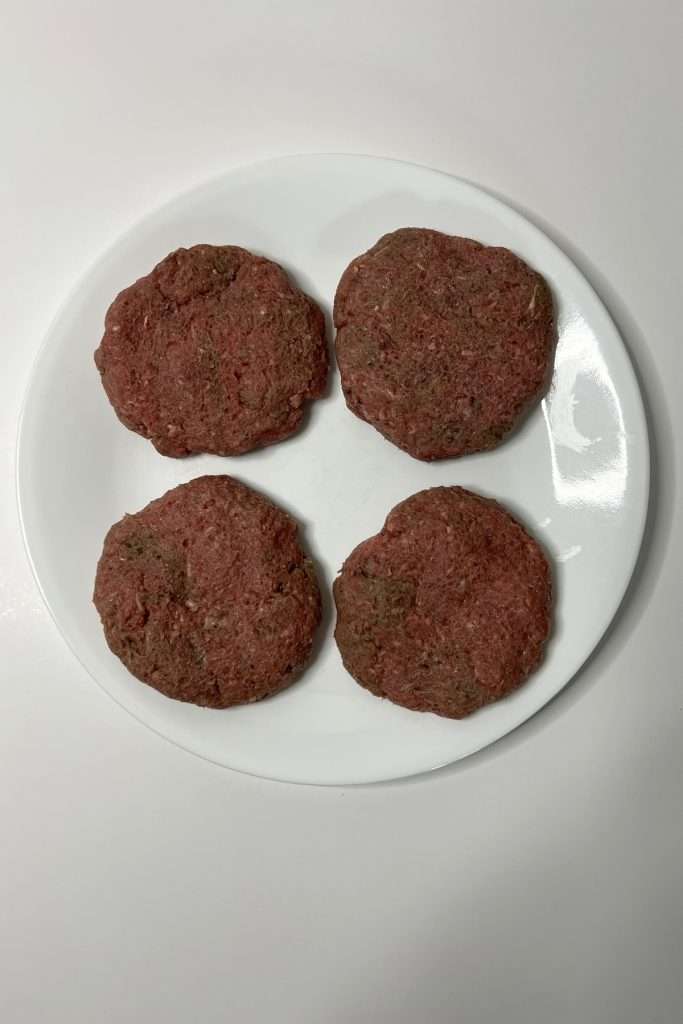 Form into patties.