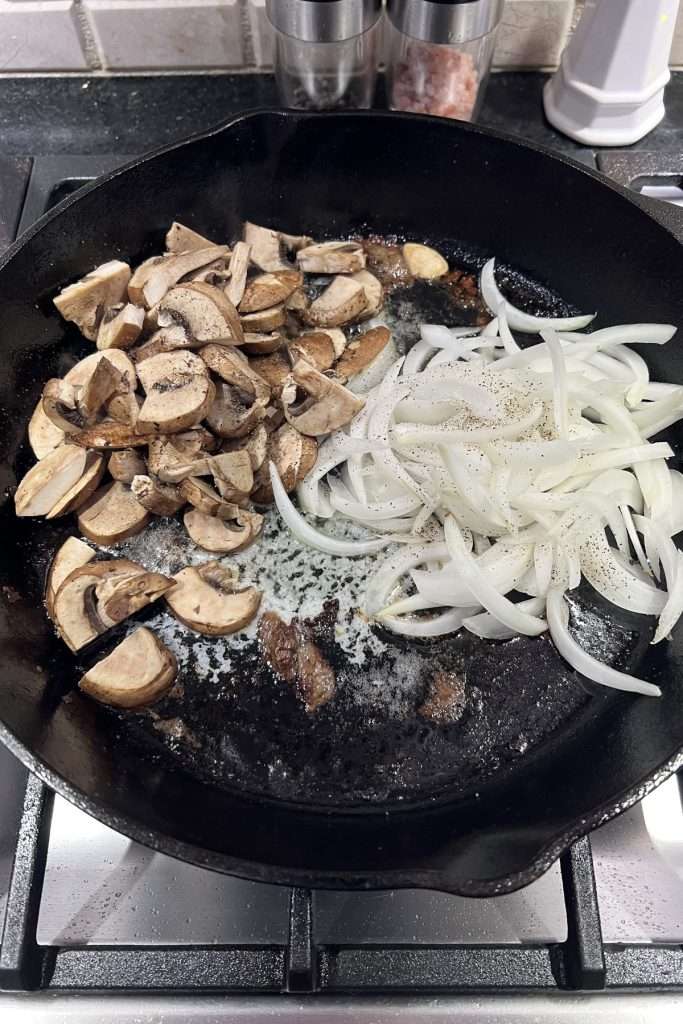 Season with salt and pepper.