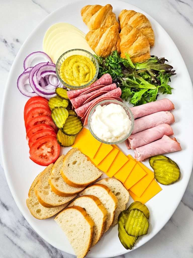 Finish with more veggies like pickles and onions