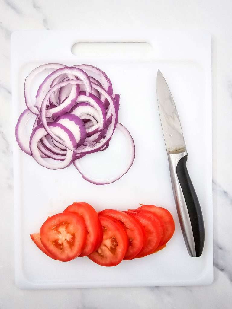 Slice veggies