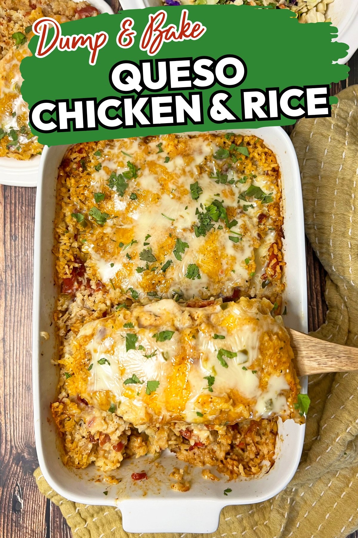 Queso Chicken and Rice