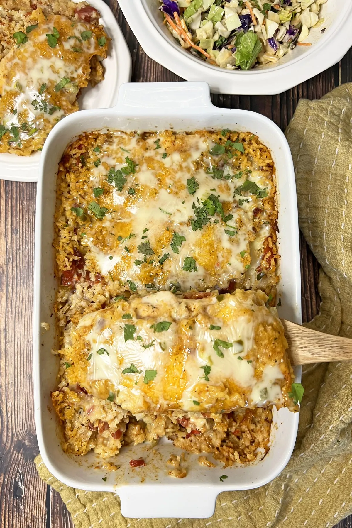 Queso Chicken and Rice