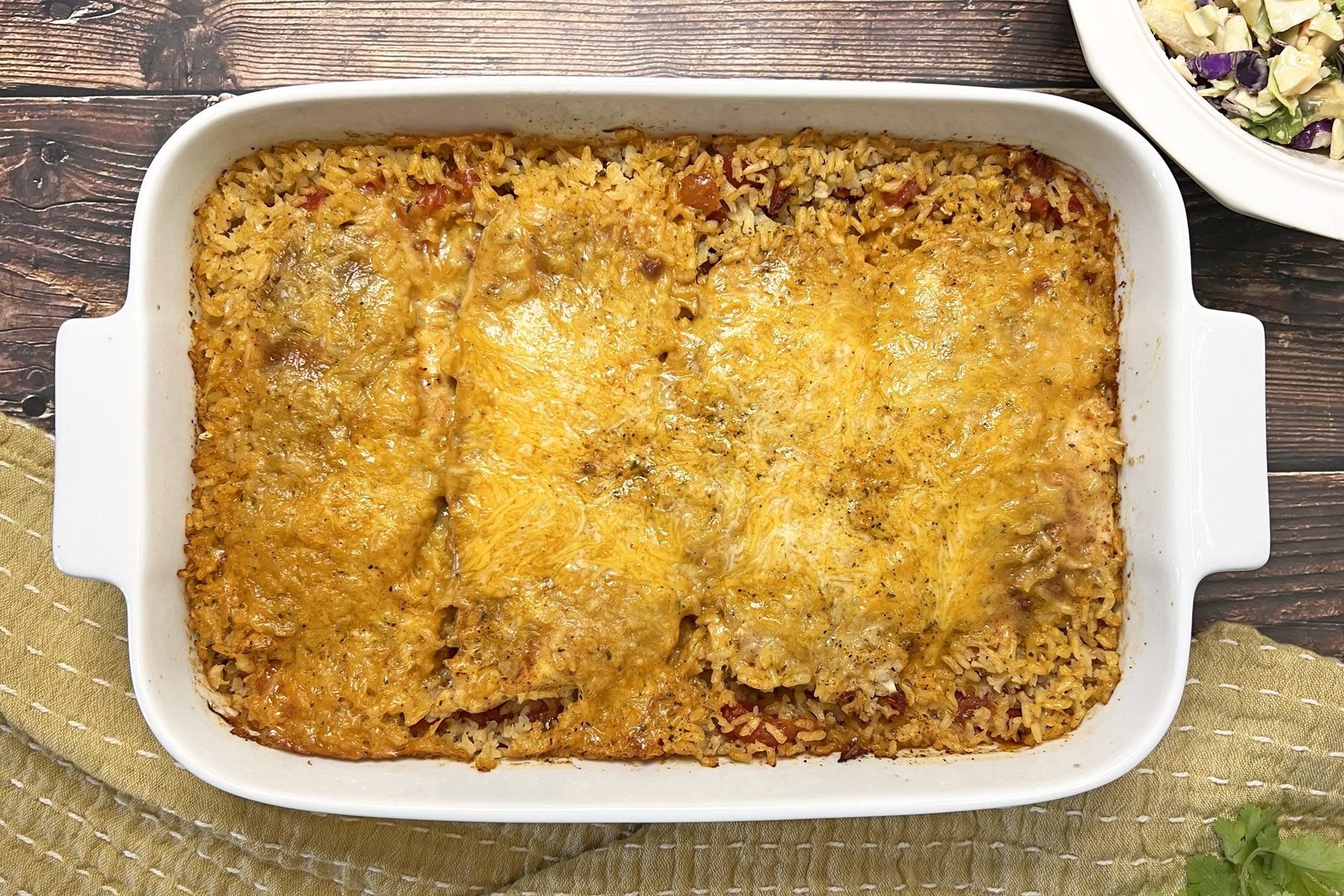 Queso Chicken and Rice