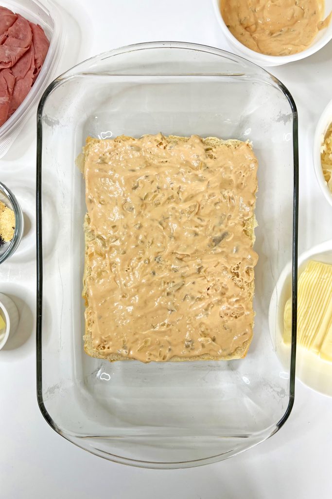 Spread on Thousand Island Dressing.