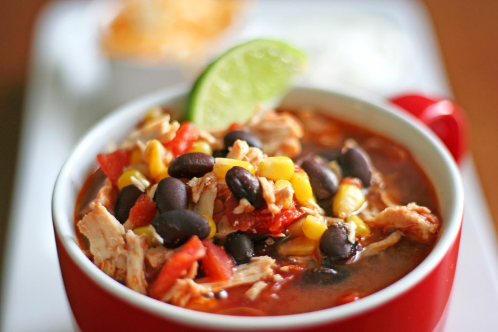 Slow Cooker Chicken Taco Soup