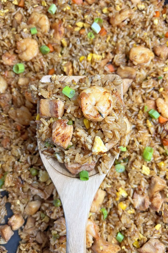 Shrimp and Chicken Fried Rice