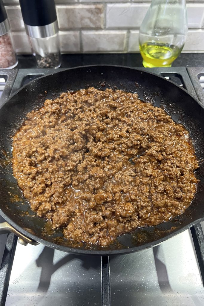 Season with taco seasoning