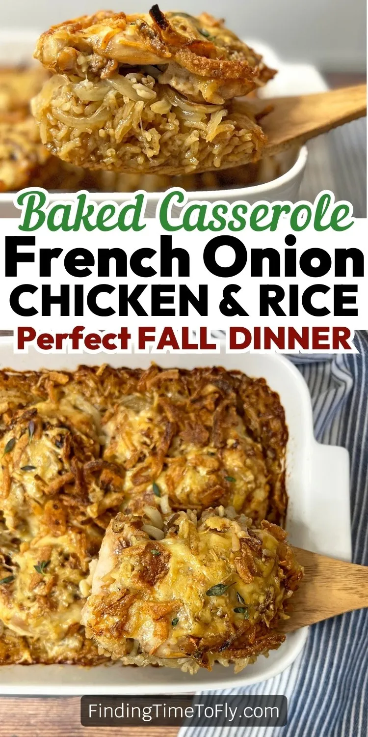 Chicken and French Onion Soup Casserole