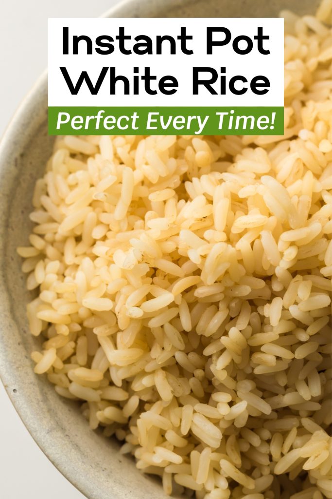 Instant Pot White Rice