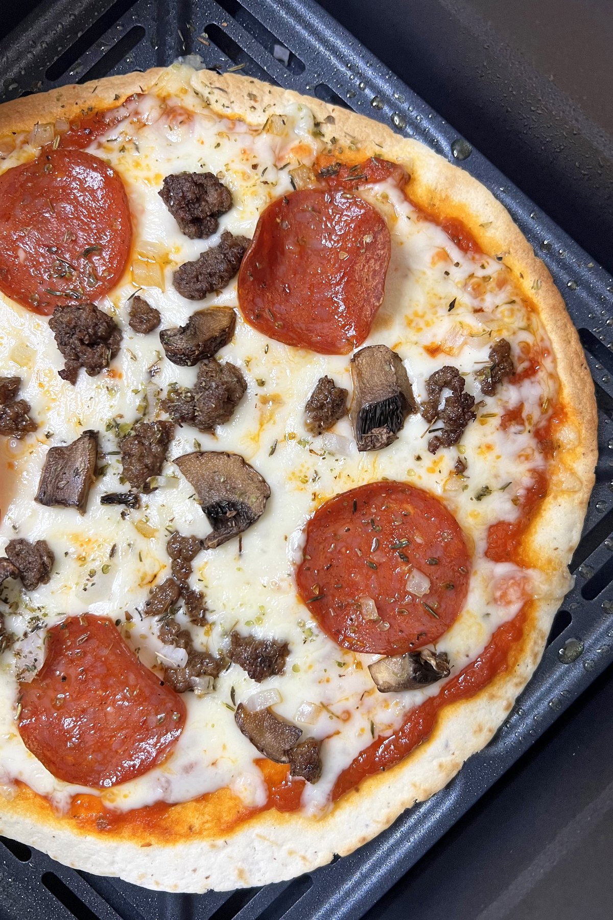 Air Fryer Tortilla Pizza