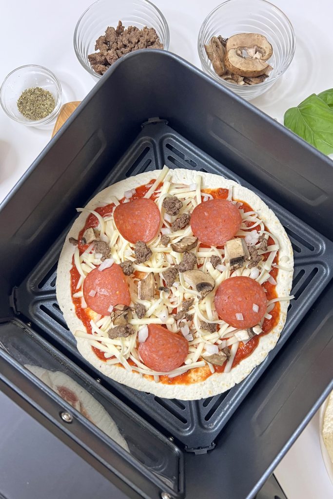Add toppings.