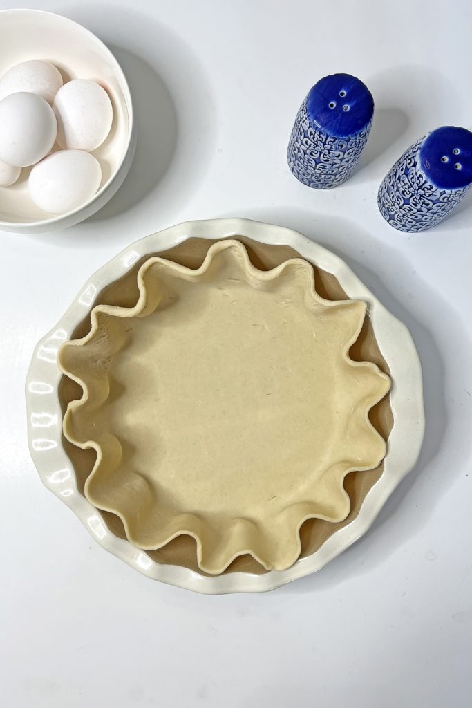 Prepare the crust.