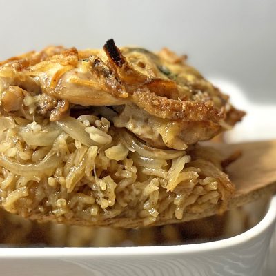 Chicken and French Onion Soup Casserole