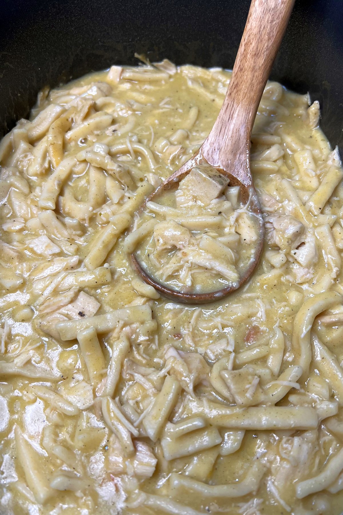Crockpot Chicken and Noodles